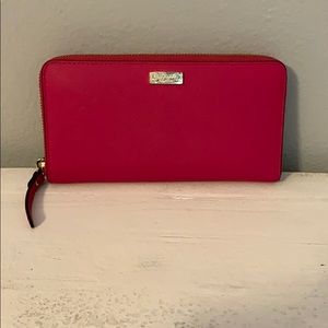 Hot Pink Kate Spade Wallet